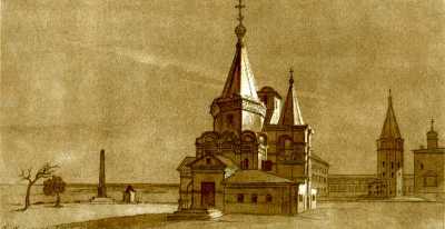 Taras Shevchenko. Archangel Cathedral in Nizhny Novgorod